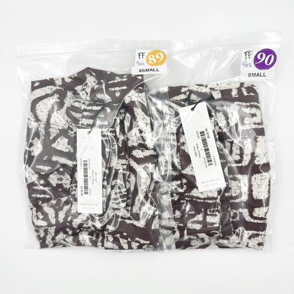 Willa Story Palmer Lined Pullon Pocket Shorts in Brown Multi Tribal WS4010-1 S - Picture 11 of 11